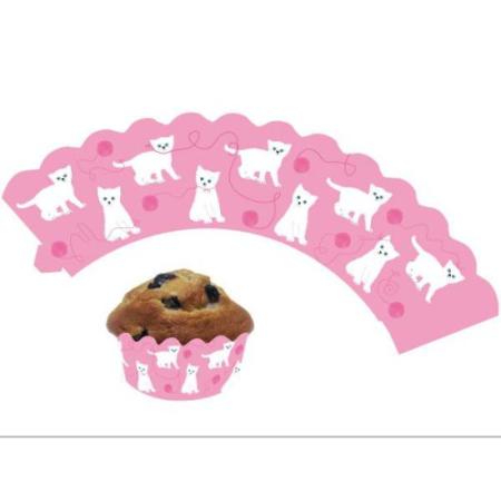 Katzen Muffinbanderolen DH-Konzept